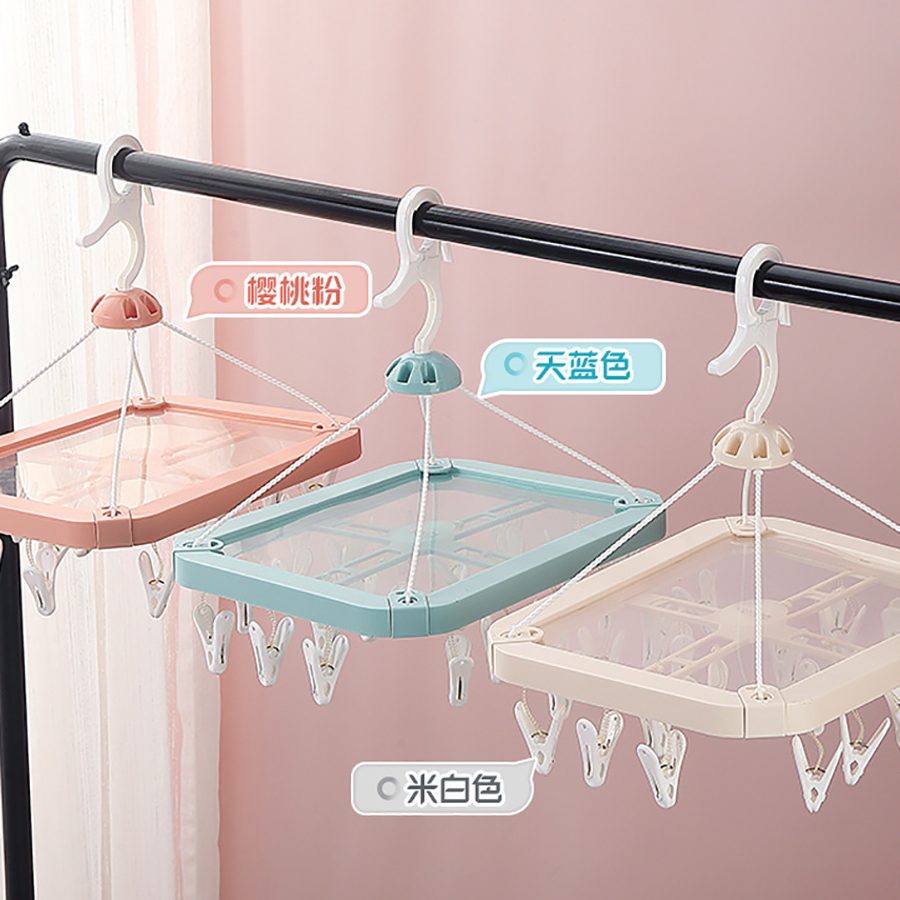 防塵長方形20夾晾衣架