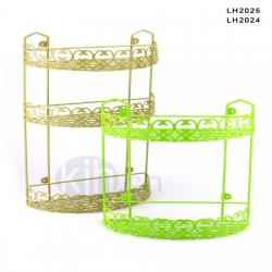 雕花半圓二層、三層架