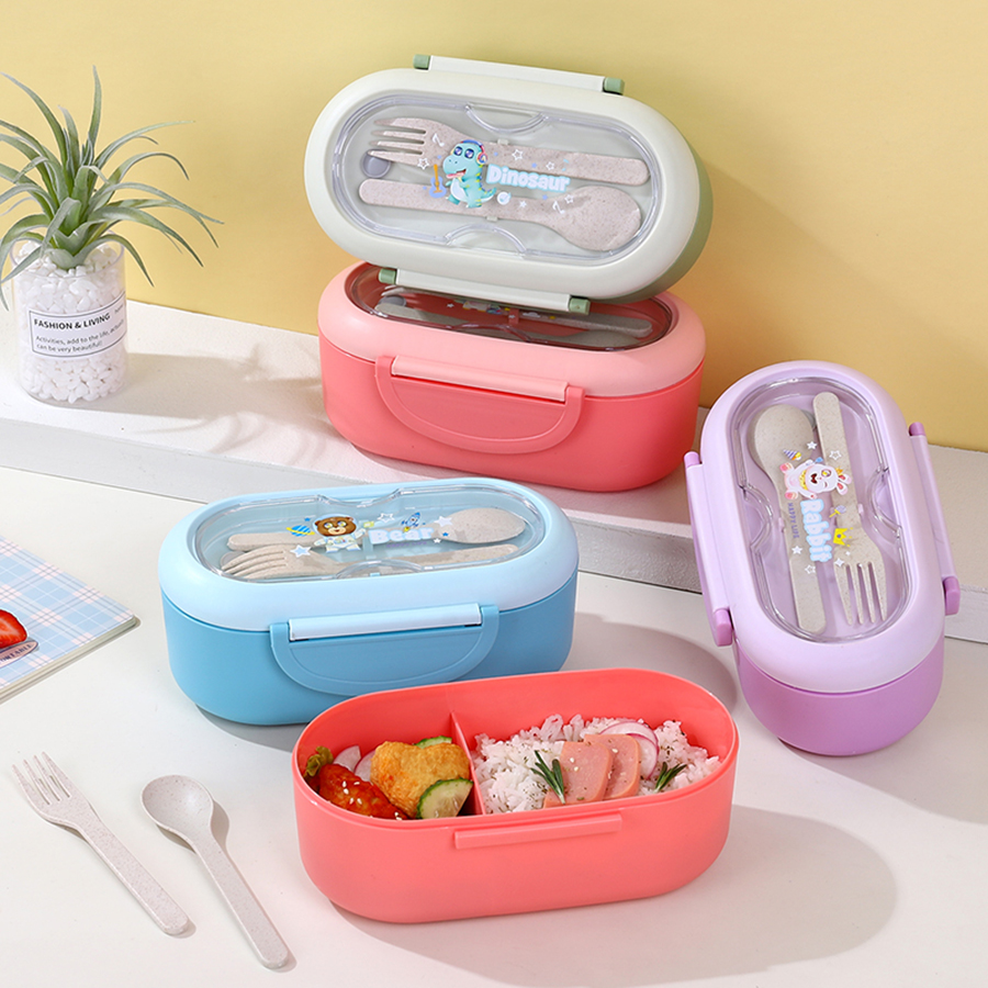 橢圓卡通飯盒